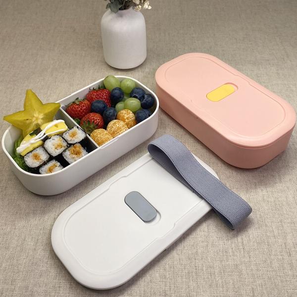 Go Outside 1-Layer Custom Logo Band Bento Box for Soup Fridge Microwave Safe BPA Free