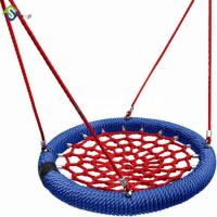 Oscillation Seat du nid des 4 de brin oiseaux extérieur de polyester avec 500kg cassant la charge