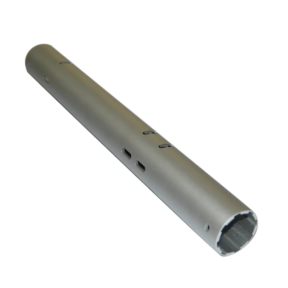 Custom Extruded Aluminum Profiles Oval Shape Tube  6061 - T6