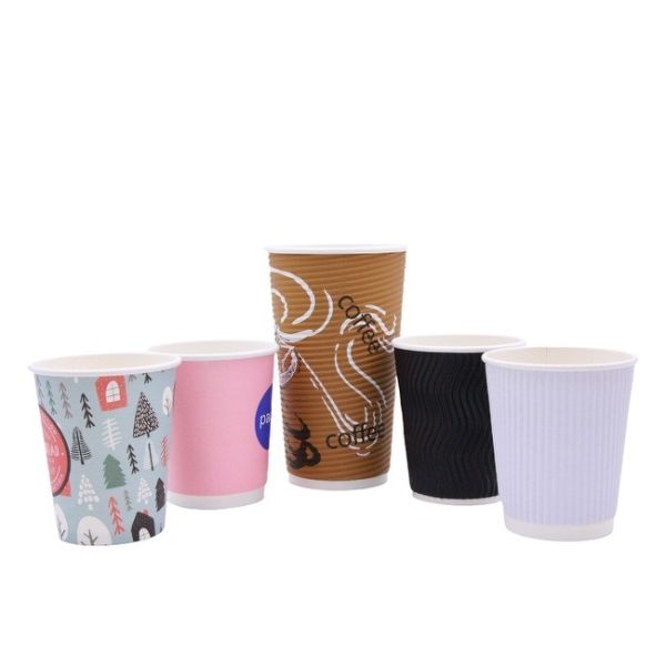 4 oz Paper Cups Small Coffee Tasting Cups White Mini Paper Cups for Drink Samples Tea Snacks