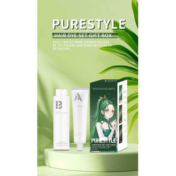 Crème colorante capillaire professionnelle personnalisée pour la maison, permanente, sans ammoniaque