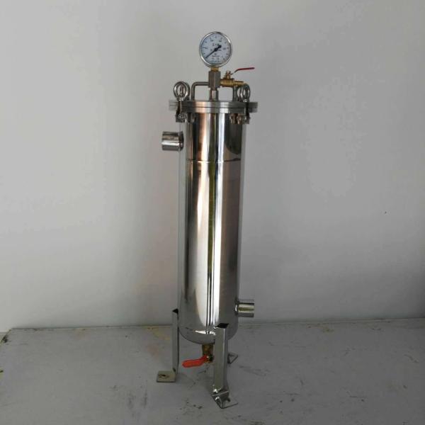 4 Bag Filter Housing Stainless Steel For Water Treatment System