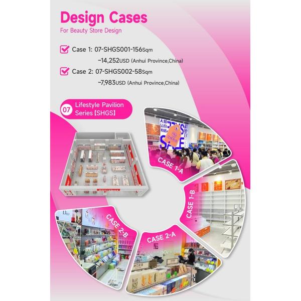 07-SHGS Diseño de tiendas de belleza con estilo de museo de belleza y estilo de vida