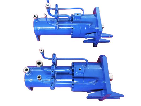 Custom Hydraulic Cylinder 100mm Bore 125mm Tube 40mm Stroke