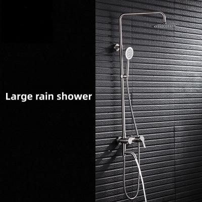 Hotel Waterfall chuva termostático chuveiro misturador conjunto montado na parede