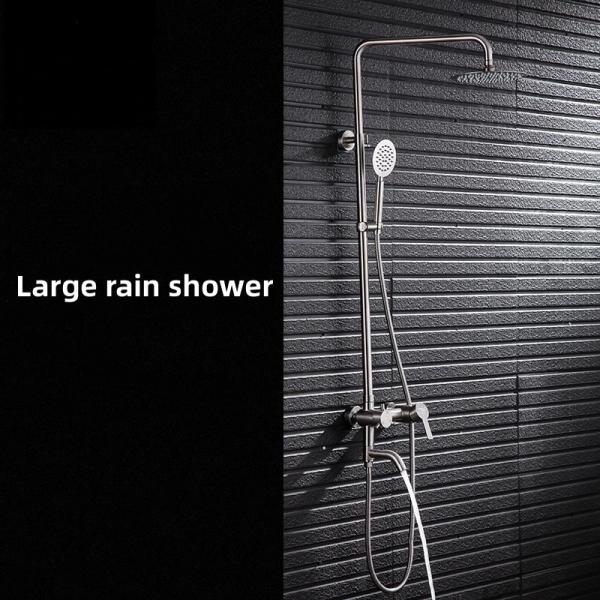 Hotel Waterfall chuva termostático chuveiro misturador conjunto montado na parede