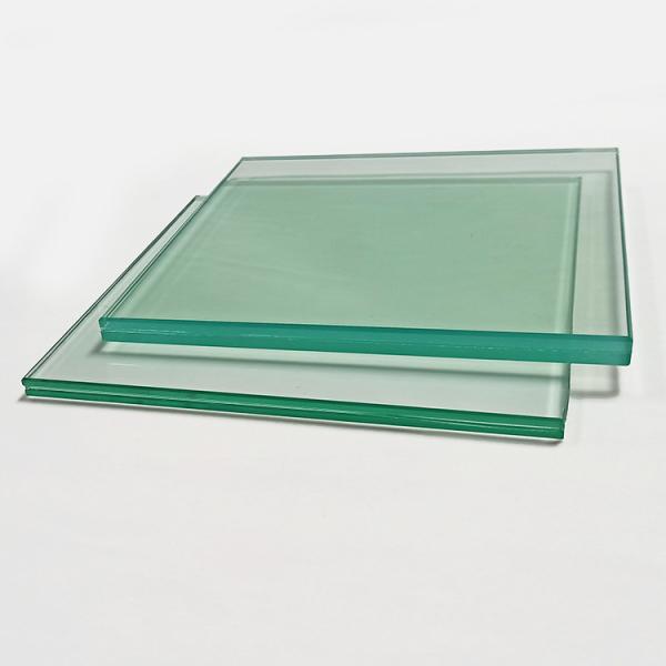 Clear Float Laminated Glass 6mm 8mm 10mm 12mm Laminated Shower Glass PVB Laminated Window Glass For Building / Apartment