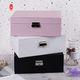 Mailing Luxury Leather Jewellery Box Travel Ring Necklace Storage