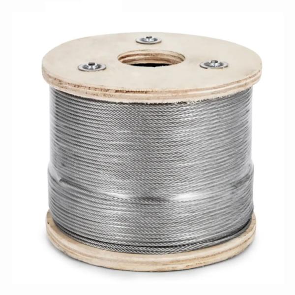 12mm Marine Wire Rope Galvanizing High Carbon Triple Strand Twisted Steel Wire Rope