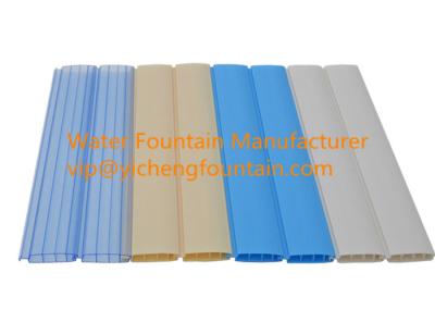 Polycarbonate Swimming Pool Control System , UV Stable Automatic Pool Cover Slats