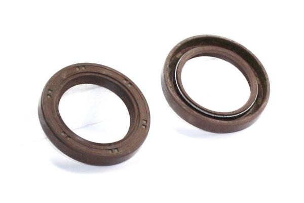 Lightweight Engine Oil Seal MD008762 MD133317 Brown Color NBR / FKM Material