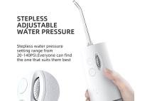 Água oral Flosser do tanque 2000mAh de Irrigator 300ml dos cuidados pessoais brancos combinado