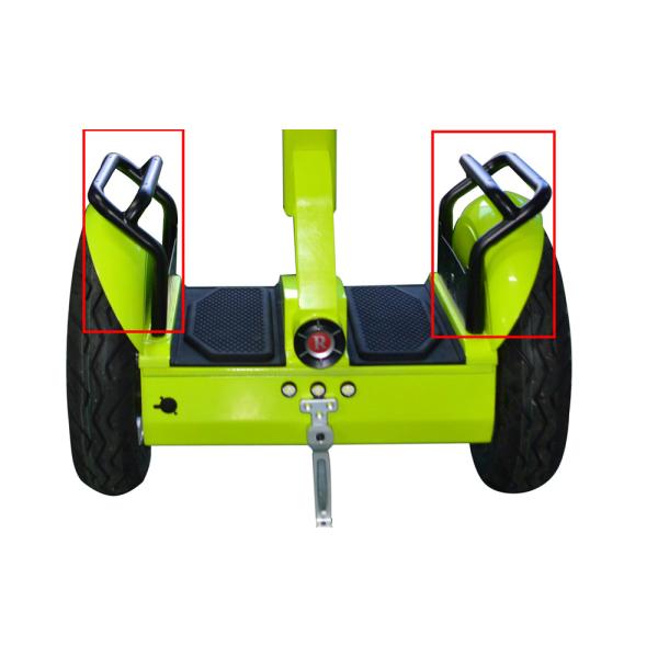 City Model Yellow Balance Electric Scooter / 2 Wheel Electric Standing Scooter 2000W 72V