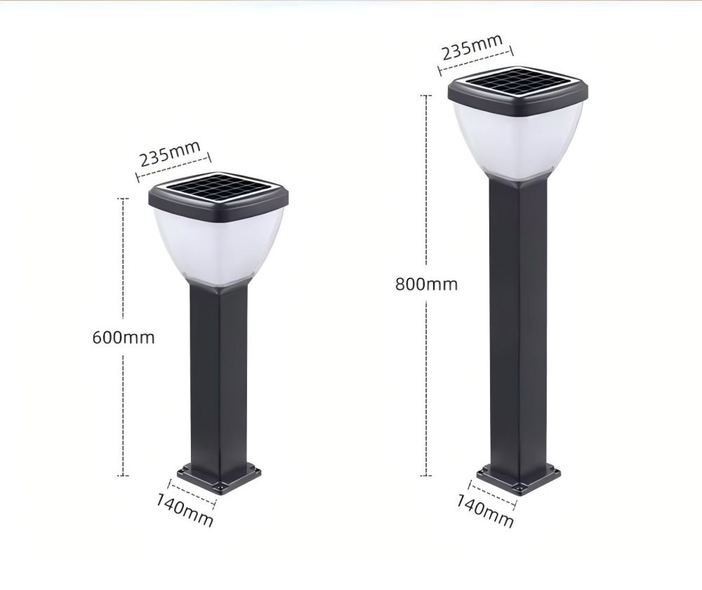 High Efficiency Energy Saving Solar LED Garden Lights Waterproof Lawn Lights Garden Villa Pathway Lighting
