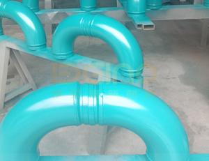 High-Toughness Low-Carbon Steel Concrete Pump Pipeline With Alumina Ceramic
