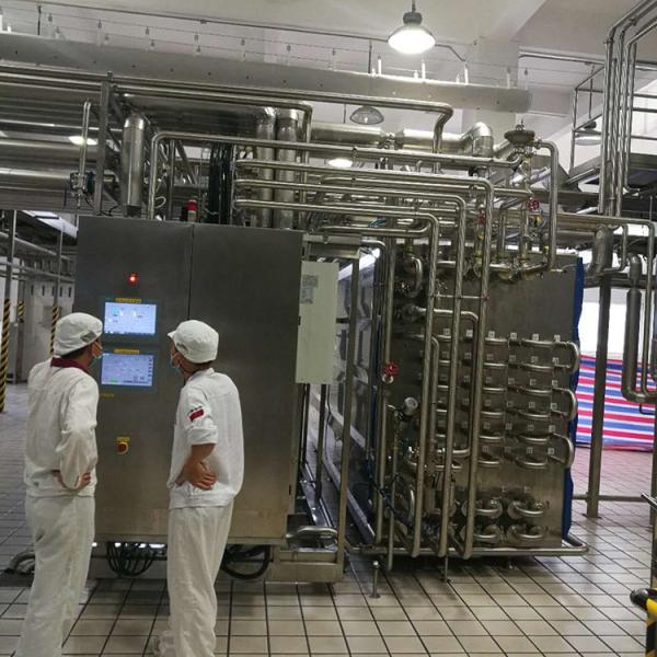 High Performance Customized Tubular UHT Sterilization For Safe And Long Lasting Processed Milk/Juice/Yogurt Production