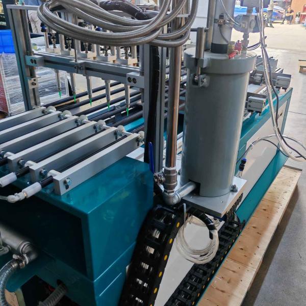 6 Heads Automatic Glue Dispenser T8 Glass Tube Gluing Dispenser 2600ml