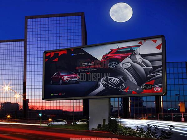 P10mm Outdoor Front Service Led Display SMD3535 & DIP346 Digital Advertising Screen