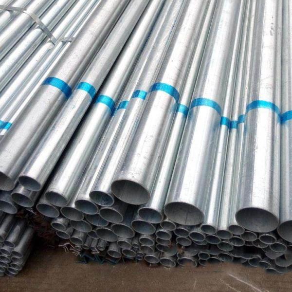 BS 1387 Tubes en acier galvanisé 40-60 g/m2