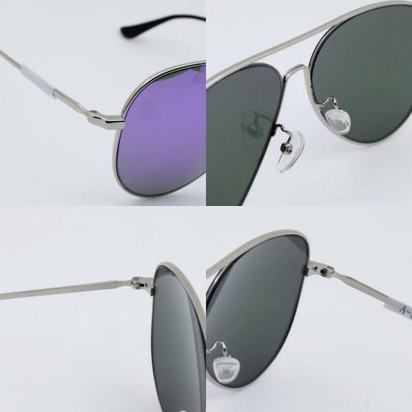 Vintage Retro Original Pilot Sunglasses Mirrored lens Polarized Glasses Air Force Unisex Eyeglasses UV 400 Outdoor