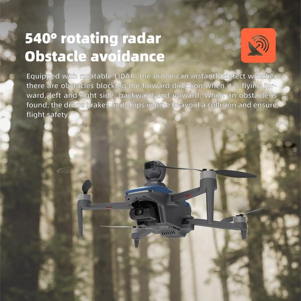 ZAi 3 Axis Drone Gimbal Aerial Photography GPS Professional Drone