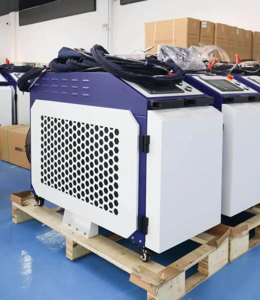 1 - 20KHz Laser Rust Removal Machine  Portable Laser Rust Remover Equipment