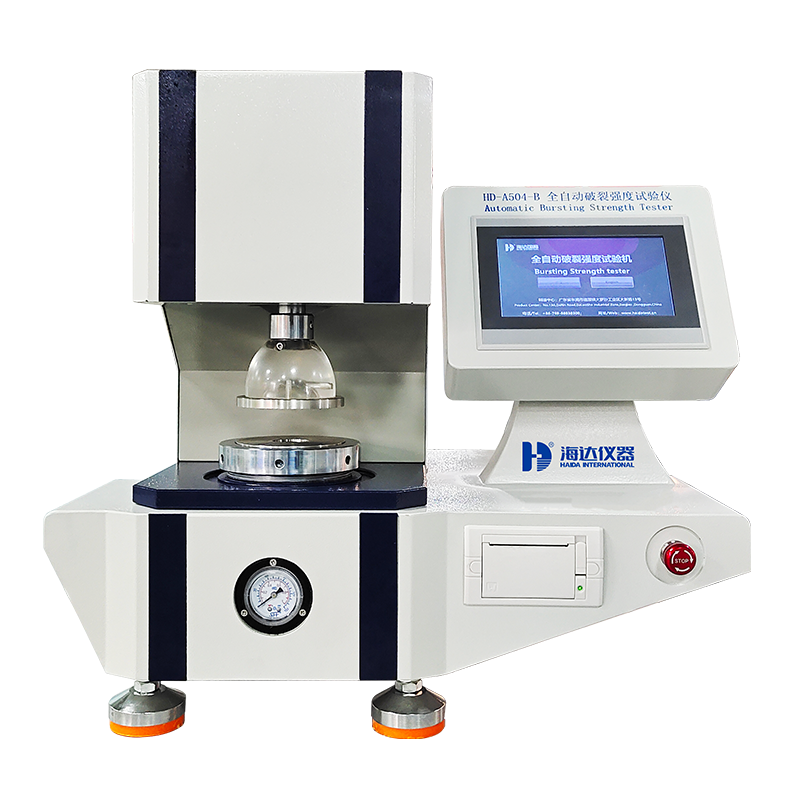 ISO Paper & Paperboard Bursting Strength Testing Machine Corrugated Paper Material Burst Pressure Test Machine