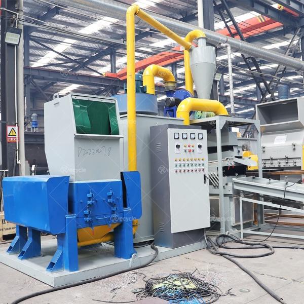 Copper Wire Separation Machine Cable Granulator Recycle Machine For Granule