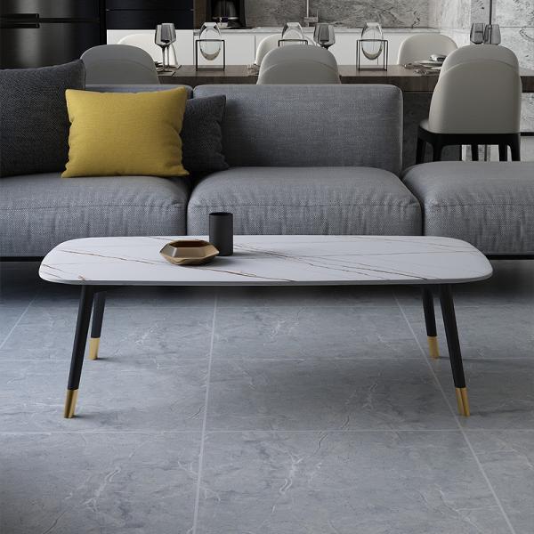 Italian Simple Rock Board Small House Type Modern Living Room Household Creativity Europe