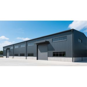 500 Square Meter Ready Made Prefabricated Steel Warehouse Building