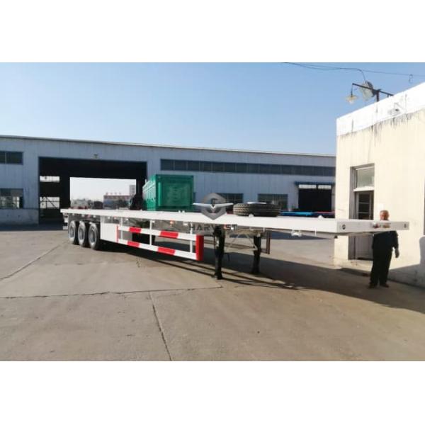 50 Ton Flatbed Heavy Duty Semi Trailer 40ft Container for Sale in Guinea