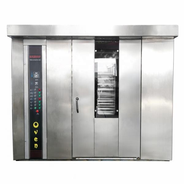 Power Source Gas Bread Bakery Equipment 32 Trays Rotary Oven Commercial Baking Machine