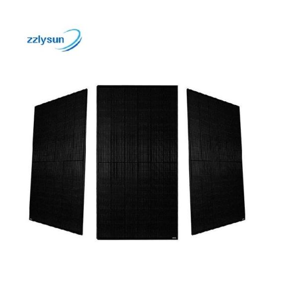 Best selling products various types 385w photovoltaic flexible all black shingled china solar panels