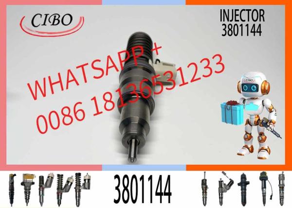 3801144 for Excavator Truck Engine Diesel Common Rail Fuel Injector Machinery Engines Parts Factory