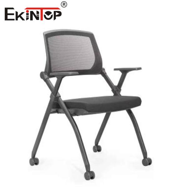 Plastic Office Foldable Mesh Training Chair For Conference Room