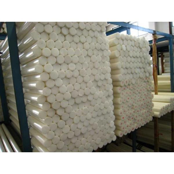 Нейлон пластиковая штанга ползучести и выносливости на усталость ПОМ, белый/чернота Делрин штанга