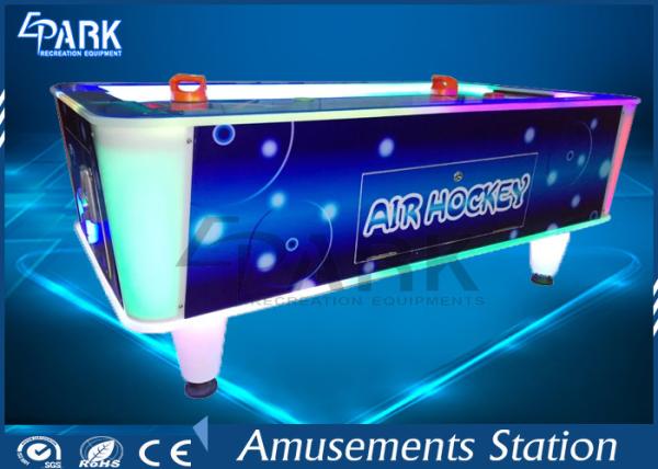 Electronic Video Game Machine Air Hockey Arcade Machine Attractive Lights Metal Material