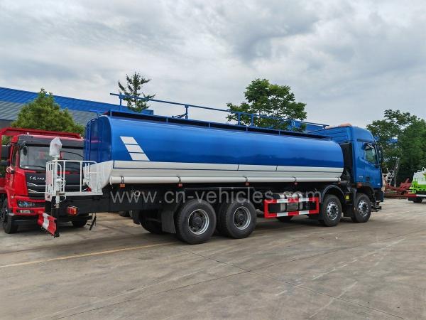 Foton Auman 30000 Liter 12 Wheel Stainless Steel Tanker Truck SS304 Water Delivery Tanker