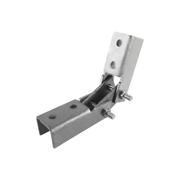 Противовибрационные зажимы для труб Обработка поверхности Цинковая облицовка 102x102x6 мм