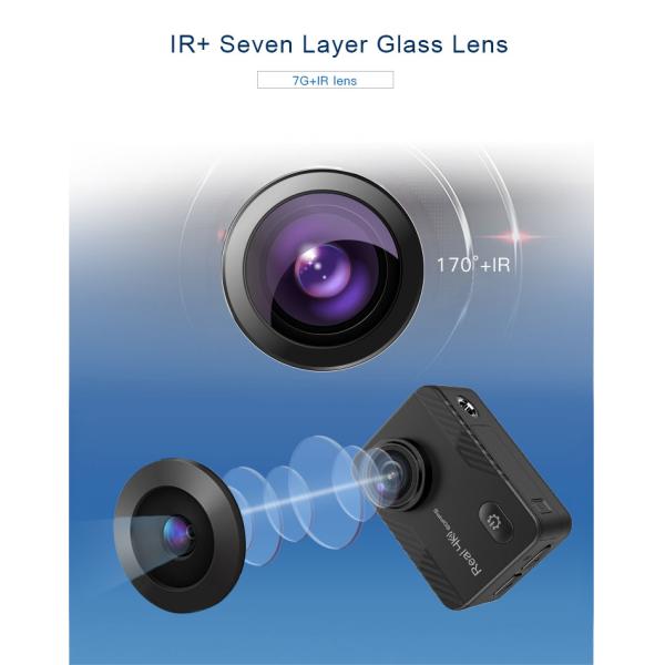 30m Waterproof 4K Ultra HD Action Camera Native 4K Sports DVR Camera
