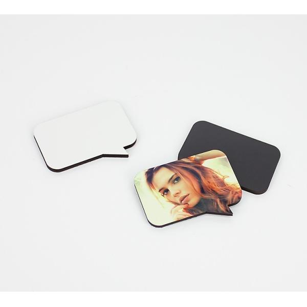 Promotional 60x45mm Sublimation Blank Fridge Magnets for Souvenir and Gift