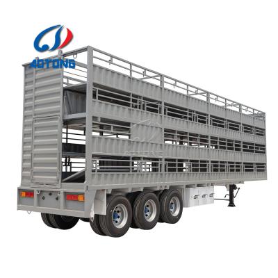 13000X2500X3800 Semi Trailer Horse Trailer Poultry Semi-Trailer with Air Suspension