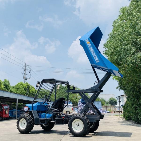 1250kgディーゼル パーム油の収穫装置2.4mのダンプ