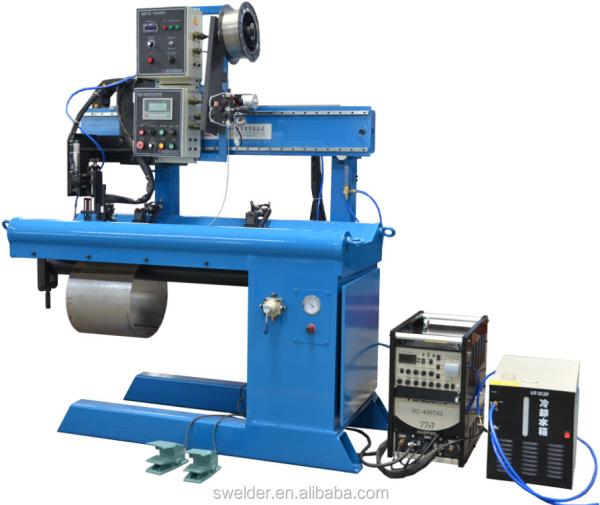 Three Phase 50HZ AC380V Water Tank Welding Machine Auto Longitudinal Seam Welder