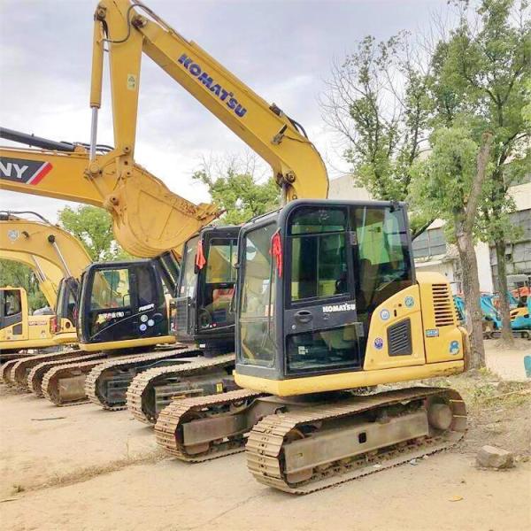 2018 Komatsu PC70-8 Excavadora Usada Japón Mini Excavadora Usada PC70-8 con motor Cummins