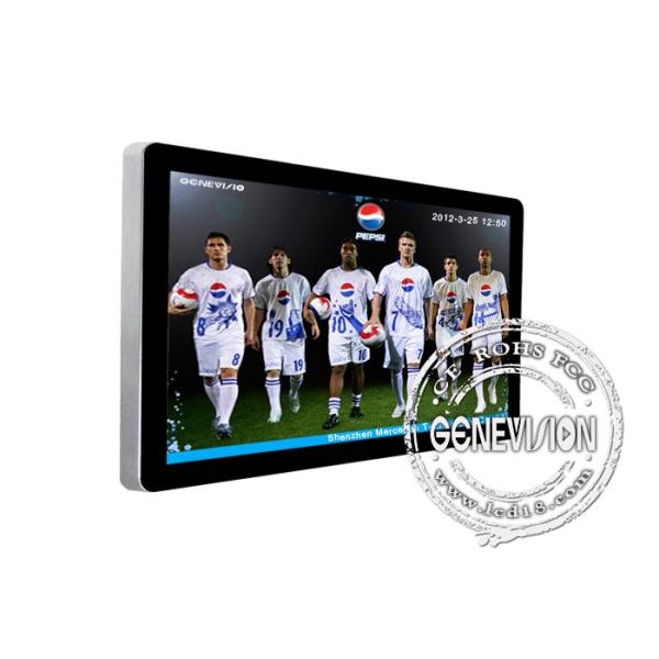 панель рекламы дисплея Маунта LCD стены 22inch для JPEG (JPG) MP3 AVI