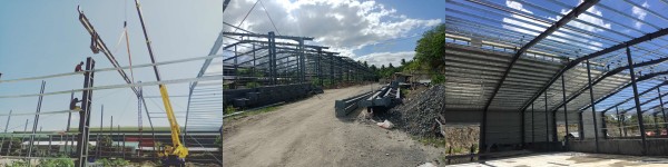 Оптимизированная космосом изоляция ЭПС склада стальной структуры К345 для оптимальной емкости хранения