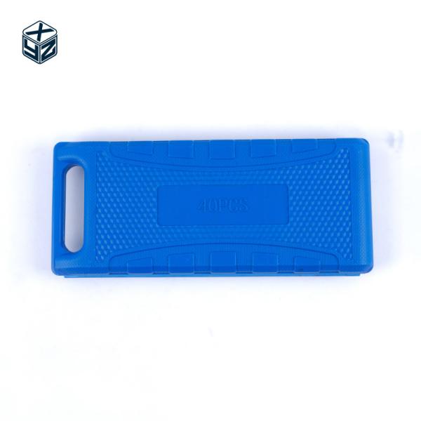40pcs Plastic Box Precision Machining Bits Set CRV Material for Industrial Hand Tools