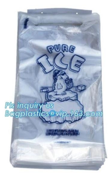 Wicket bag / Medical Ice Bag, PE PA Gel ice pack wholesale seafood meat cold ice bag, packaging bag /ice bag for wine