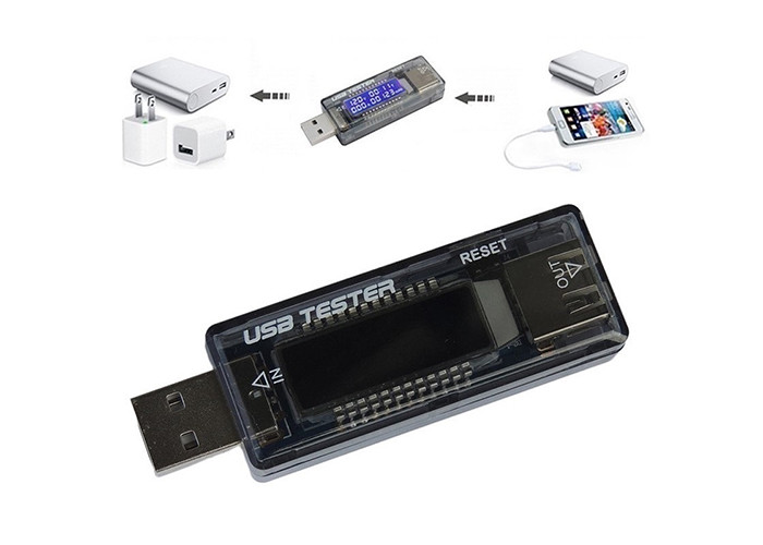 Аккумуляторный пробник мощности амперметра напряжения тока USB электронный
